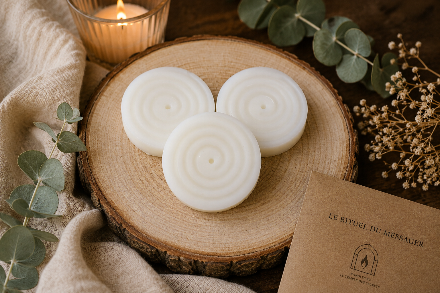 Le Messager — fondant rose Le Temple des Secrets